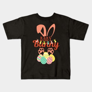 Baby Bunny Happy Easter Bunny Kids T-Shirt